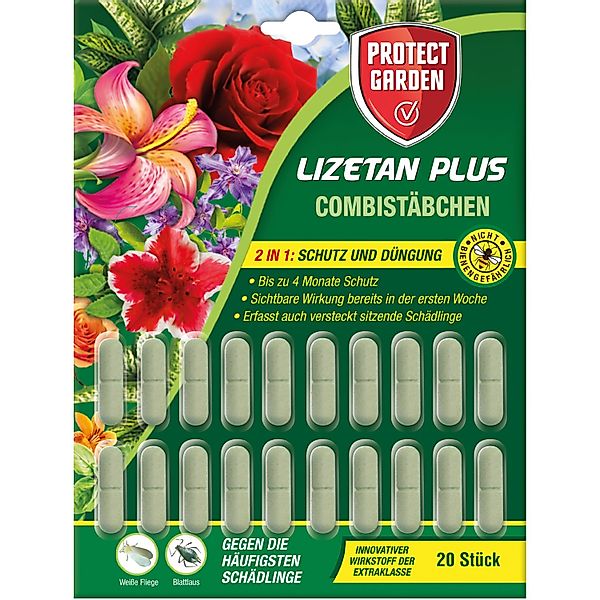 PROTECT Blumendünger Protect Garden Lizetan Plus Combistäbchen 20 Stück günstig online kaufen