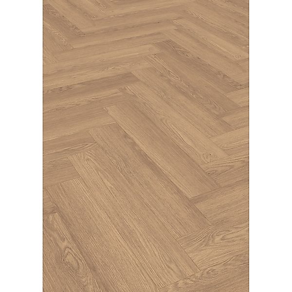 Egger NatureSense Herringbone Laminat 8 mm Braun günstig online kaufen