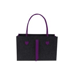 RAIKOU Einkaufsshopper Filztasche Zeitungskorb Kaminholztasche Spielzeugauf günstig online kaufen