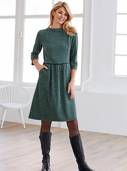heine Jerseykleid "Jersey-Kleid" Eingrifftaschen günstig online kaufen