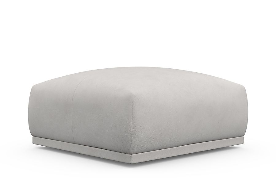 TRENDMANUFAKTUR Hocker "Braga, mit hochwertigem Kaltschaum, quadratisch, in günstig online kaufen