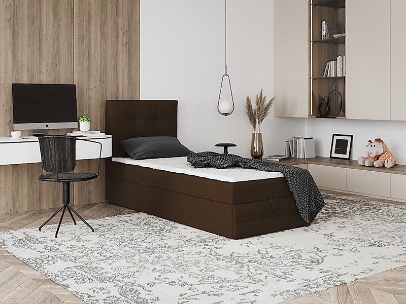 Godre Boxspringbett mit Bettkasten EWORA MINI günstig online kaufen