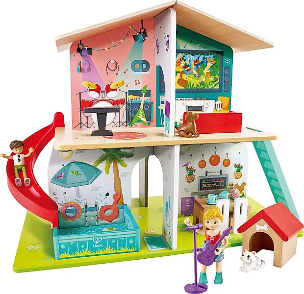 Hape Puppenhaus Interaktives Puppenhaus günstig online kaufen