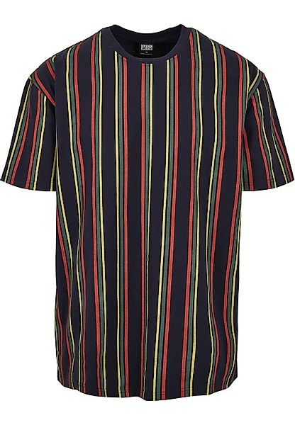 URBAN CLASSICS T-Shirt "Urban Classics Herren Printed Oversized Retro Strip günstig online kaufen