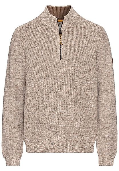camel active Strickpullover Troyer 1/1Arm günstig online kaufen