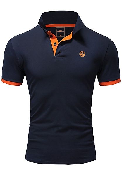 SOULSTAR Poloshirt MPROUND Herren Kurzarm T-Shirt günstig online kaufen