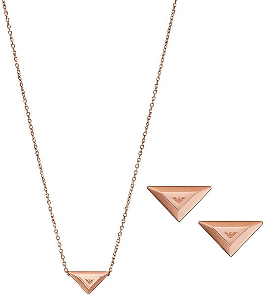 Emporio Armani Ohrring und Ketten Set günstig online kaufen