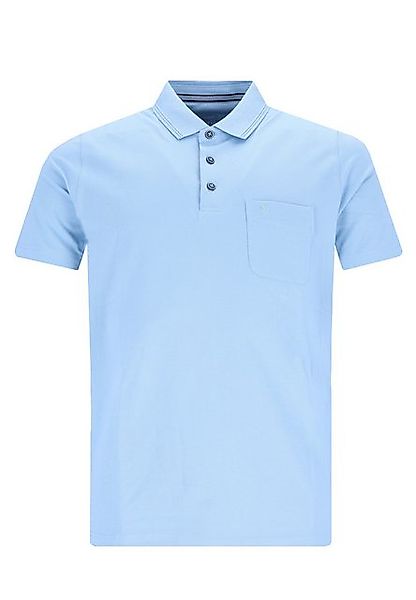 Hajo Poloshirt Pique (1-tlg) Poloshirt - Baumwolle - Atmungsaktiv - Gesäumt günstig online kaufen