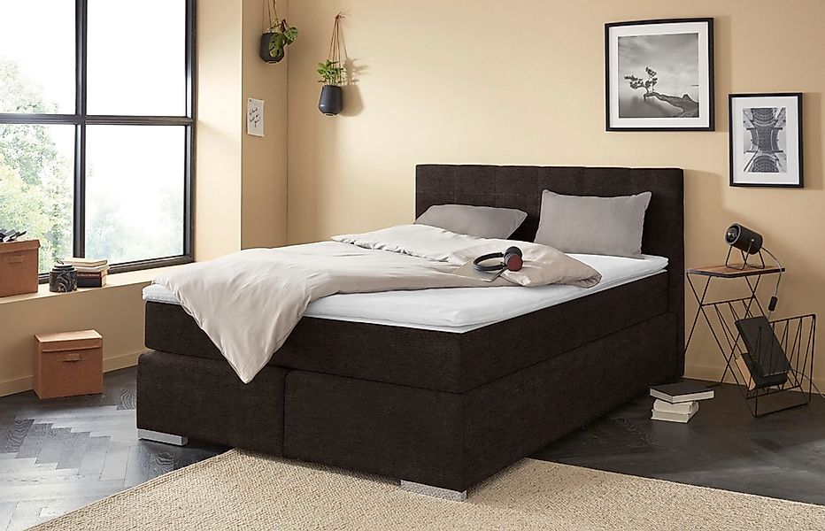 COTTA Boxspringbett "Simba" Topseller wahlweise mit oder ohne Matratze und günstig online kaufen