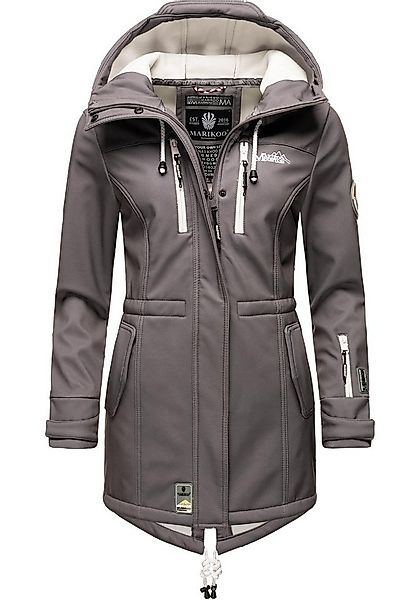 Marikoo Funktionsmantel Zimtzicke Softshell Parka mit Kapuze günstig online kaufen