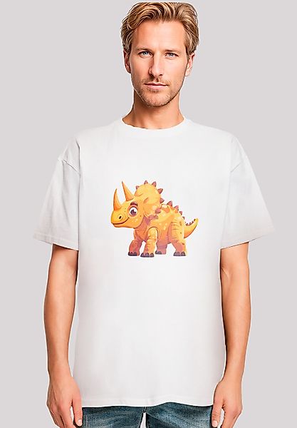 F4NT4STIC T-Shirt "Süßer Triceratops Dinosaurier" Premium Qualität günstig online kaufen