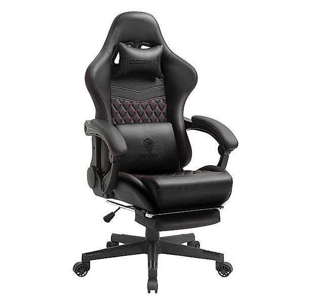 Dowinx Gaming-Stuhl Ergonomisches Design mit Massage Lendenwirbelstütze und günstig online kaufen