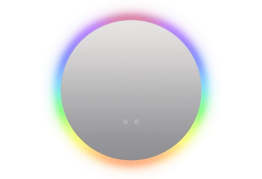 radelldar Badspiegel mit Beleuchtung LED Beschlagfrei, Badezimmer Spiegel W günstig online kaufen