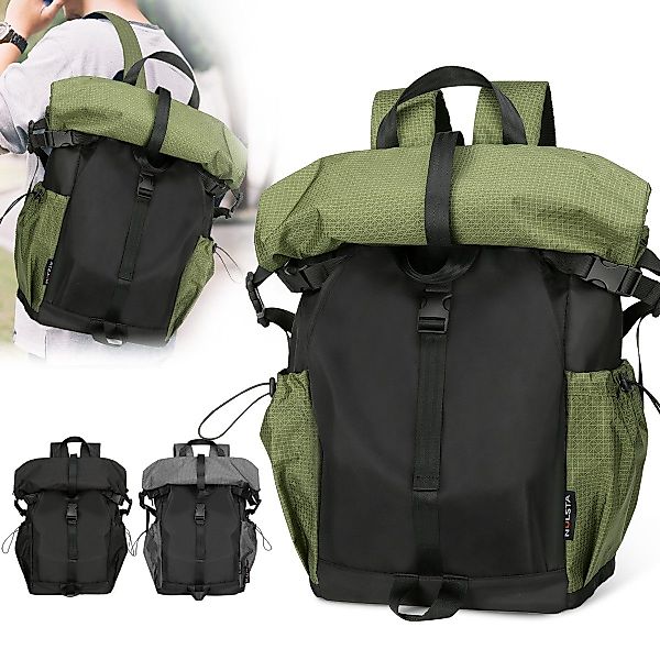 NULSTA Reiserucksack Hochwertiger Leichter Rolltop Rucksack günstig online kaufen