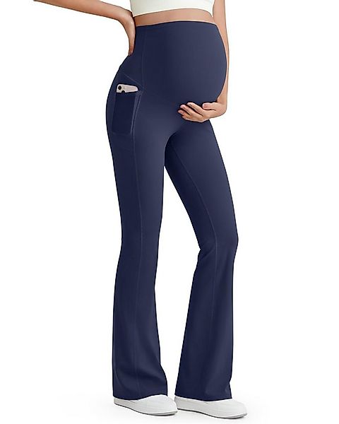 G4Free Umstandshose Damen Umstandsleggings Schlaghose Jogginghosen stoffhos günstig online kaufen