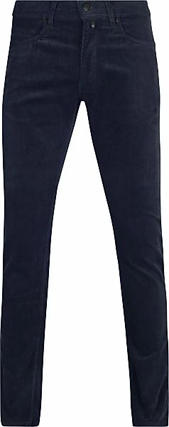 Pierre Cardin Trousers Lyon Future Flex Corduroy Navy - Größe W 32 - L 34 günstig online kaufen