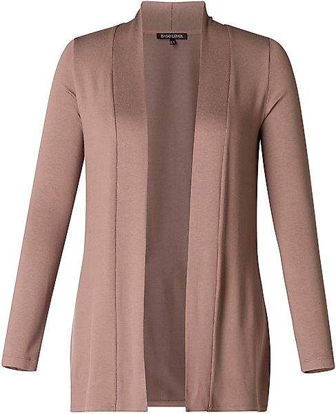 Base Level Strickjacke "Yayla", In elastischem Feinstrick günstig online kaufen