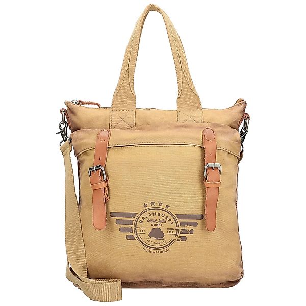 Greenburry Schultertasche Vintage, Canvas günstig online kaufen