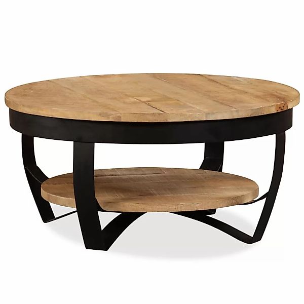 Couchtisch Raues Mangoholz Massiv 65 X 32 Cm günstig online kaufen