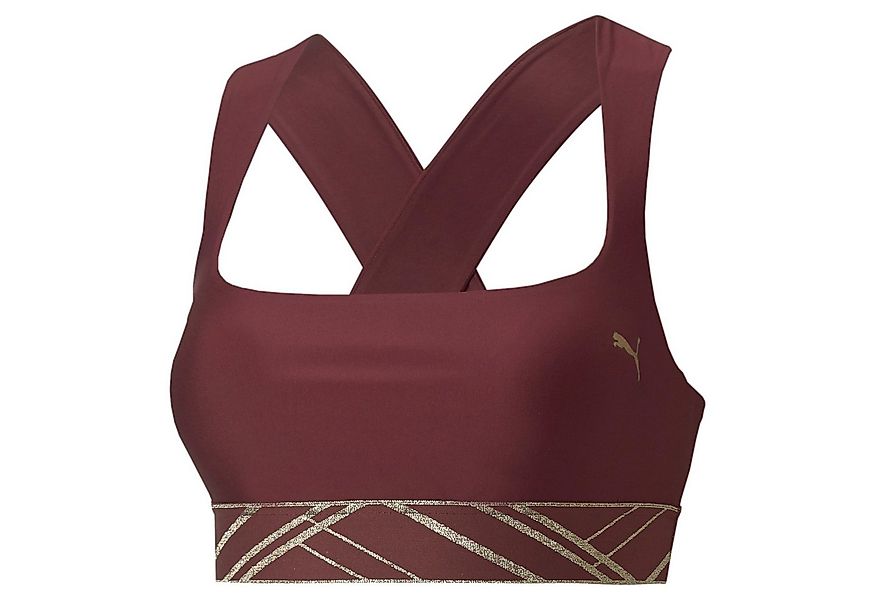 PUMA Sport-BH Puma Damen Sport BH Mid Impact Deco Glam Bra 522253 günstig online kaufen