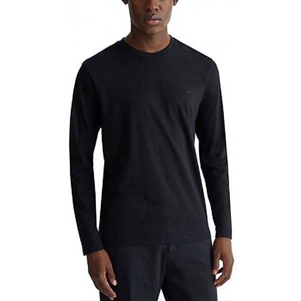 Liu Jo  T-Shirts & Poloshirts Schwarzes Basic-Langarm-T-Shirt günstig online kaufen