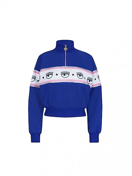 chiara ferragni collection Sweatshirts Damen blau 80%pl/20%co günstig online kaufen