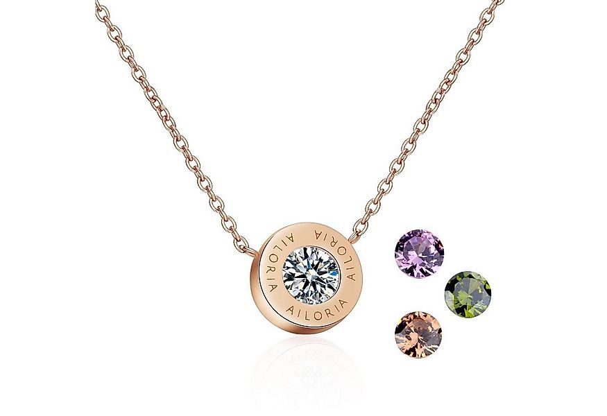 AILORIA Edelstahlkette AGNÈS Halskette (1-tlg., inkl. Schmucksäckchen), aus günstig online kaufen