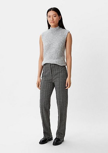 comma Chinos Hose Regular: Stoffhose aus Viskosestretch günstig online kaufen