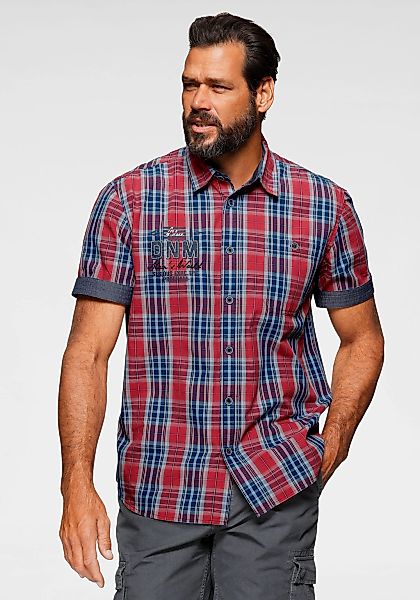 Man's World Kurzarmhemd mit Print und günstig online kaufen