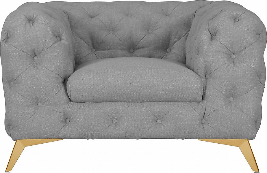 Home affaire Chesterfield-Sessel "Glynis Sessel" aufwändige Knopfheftung, m günstig online kaufen