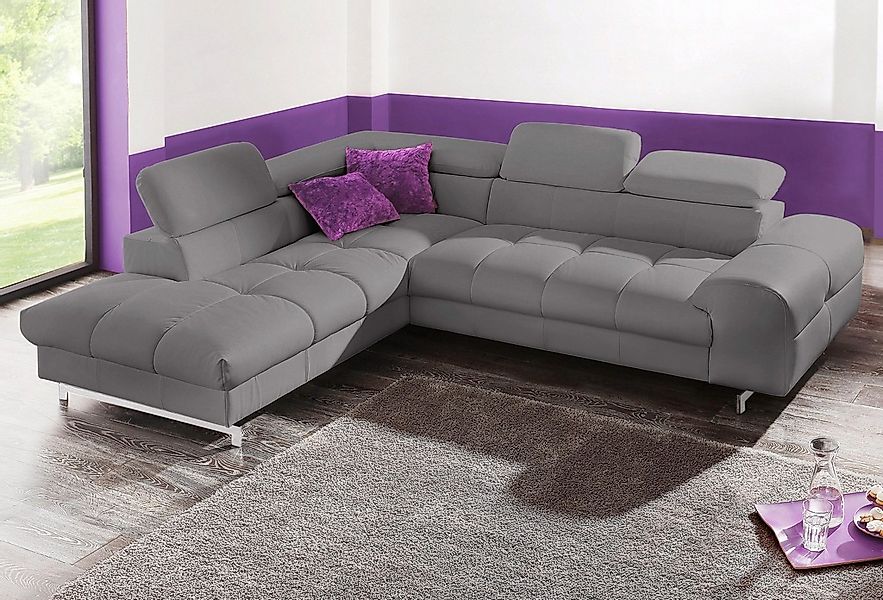 COTTA Polstergarnitur "Chef L-Form", (Set), Set bestehend aus: Ecksofa mit günstig online kaufen
