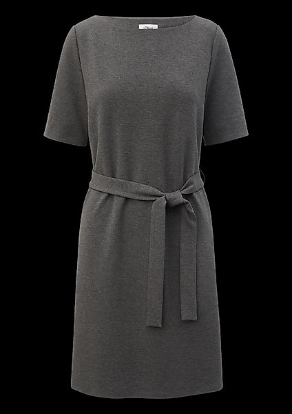 s.Oliver BLACK LABEL Minikleid mit Taillenband günstig online kaufen