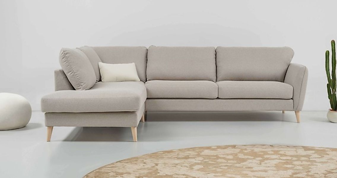 Home affaire Ecksofa »MARSEILLE 278/202 cm, L-Form, Ottom. rechts/links, ve günstig online kaufen