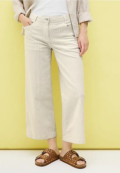 CECIL Gestreifte Wide Leg Hose günstig online kaufen