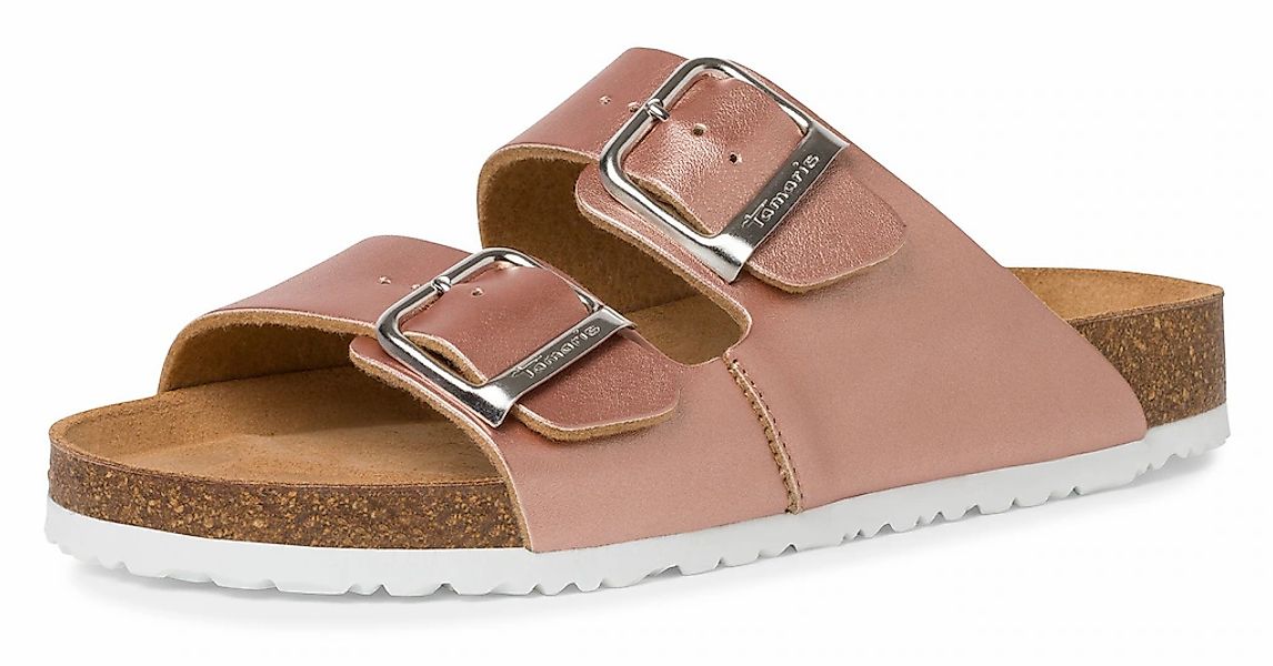 Tamaris Pantolette, Sommerschuh, Schlappen mit gepolstertem Fußbett günstig online kaufen