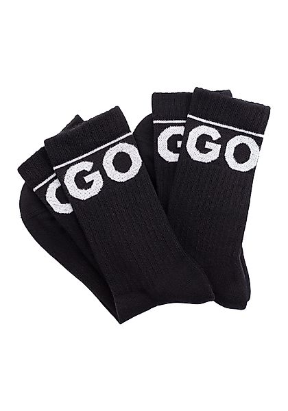 HUGO Freizeitsocken 2P QS RIB ICONIC günstig online kaufen