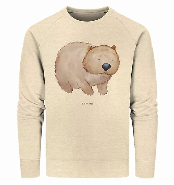 Mr. & Mrs. Panda Longpullover Größe L Wombat - Natural Raw - Geschenk, Tier günstig online kaufen