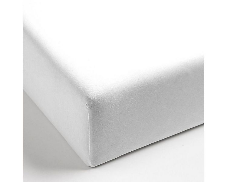 mistral home Spannbettlaken Spannbettlaken Mistral Home Perkal Uni Bettlake günstig online kaufen