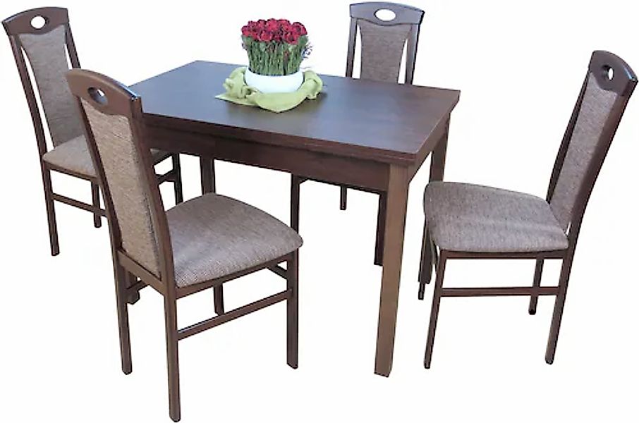 HOFMANN LIVING AND MORE Essgruppe "5tlg. Tischgruppe", (Spar-Set, 5 tlg., 5 günstig online kaufen