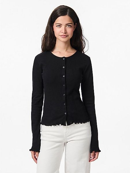 pieces Strickjacke PCMARIE LS POIN CARDIGAN JRS NOOS BC günstig online kaufen