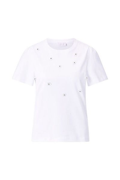 Rich & Royal T-Shirt T-Shirt with Flower Application günstig online kaufen