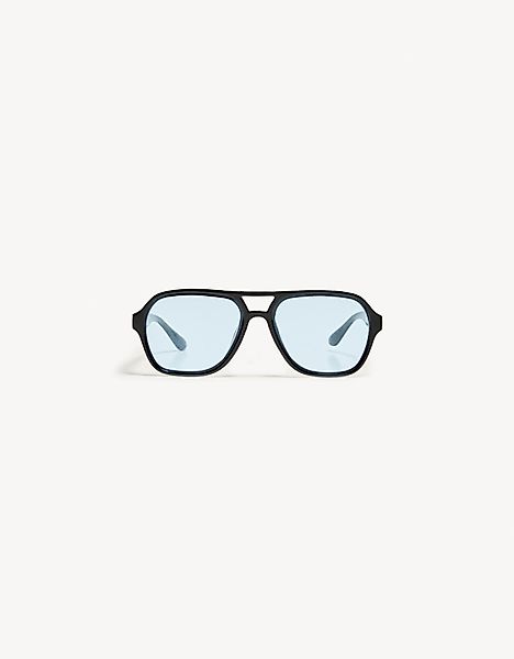 Bershka Sonnenbrille Mit Acetatgestell Damen Blau günstig online kaufen