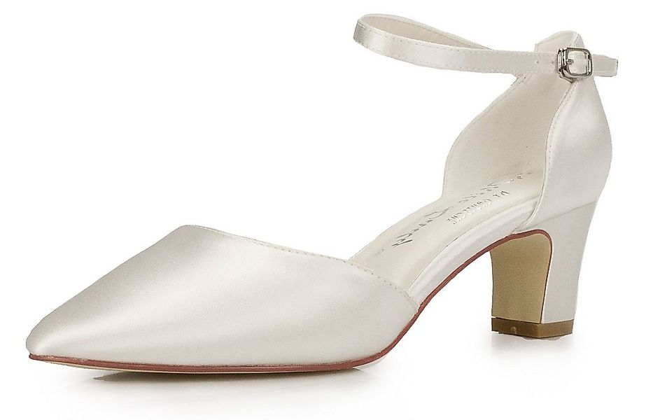 White Lady 700 ivory Satin - einfärbbarer Brautschuh Pumps günstig online kaufen