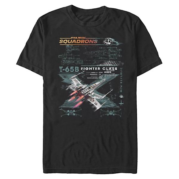 Star Wars - Squadrons - X-Wing Squad Scheme - Männer T-Shirt günstig online kaufen