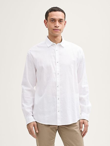 TOM TAILOR Langarmhemd Regular Fit Hemd günstig online kaufen