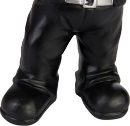 BRUBAKER Gartenzwerg Biker Zwerg Schwarz - günstig online kaufen