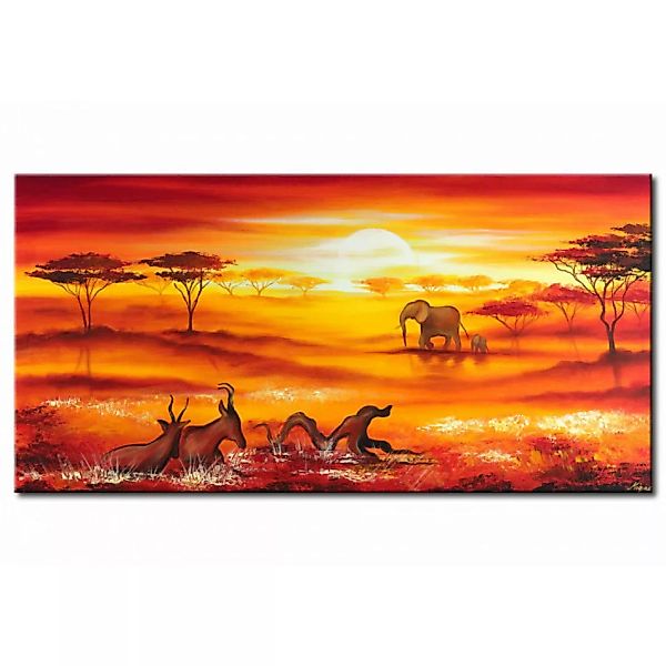 Wandbild Unendlicher Raum im Sonnenuntergang  XXL günstig online kaufen