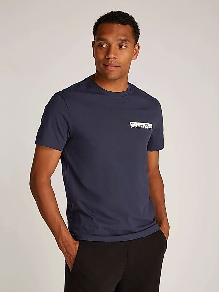 Calvin Klein Rundhalsshirt "NY CHEST BOX LOGO T-SHIRT", mit Logoprint günstig online kaufen