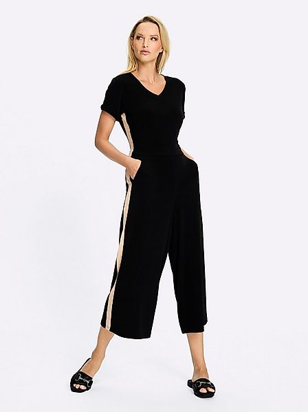 heine Jumpsuit Jumpsuit Kurzarm Innenbeinlänge ca. 54 cm günstig online kaufen