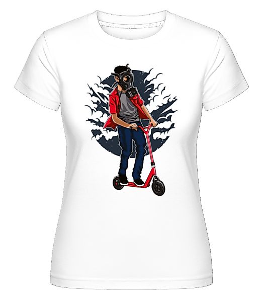 Gasmask Rider · Shirtinator Frauen T-Shirt günstig online kaufen